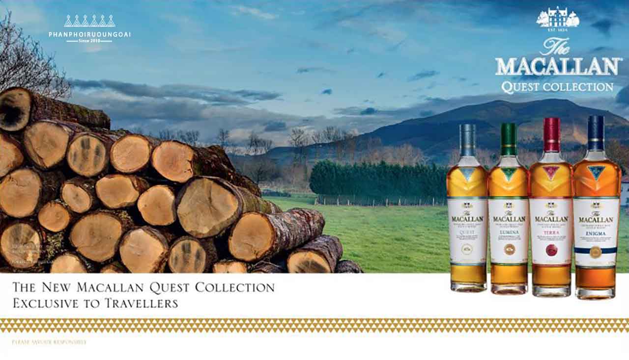 cac loai ruou trong dong The Macallan Quest Collection