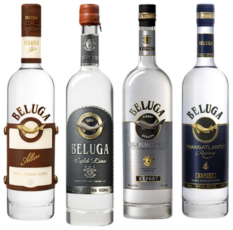 ruou vodka beluga 4loai