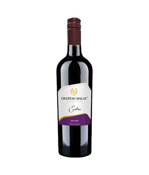 vang chateau dalat extra red 12 do 750ml