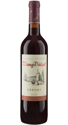 vang dalat export red wine 750ml 12 do