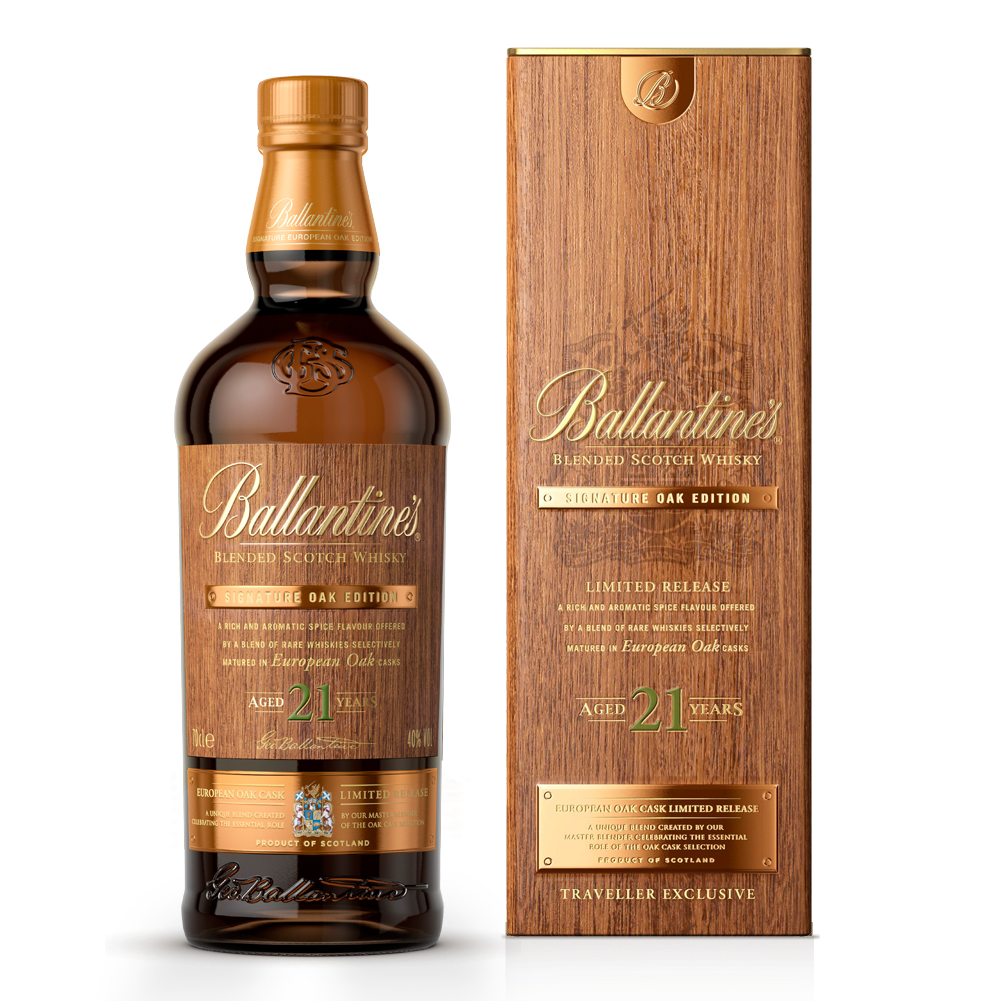 Ballantines 21 Year Old Signature Oak Edition