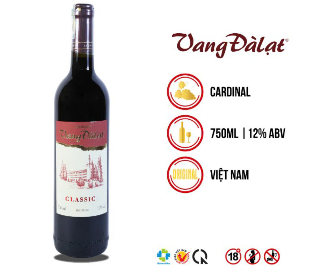 Dac diem vang Da lat Classic do 750ml