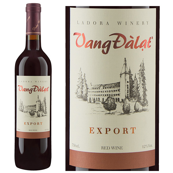 Logo Vang Đà Lạt Export Red Wine