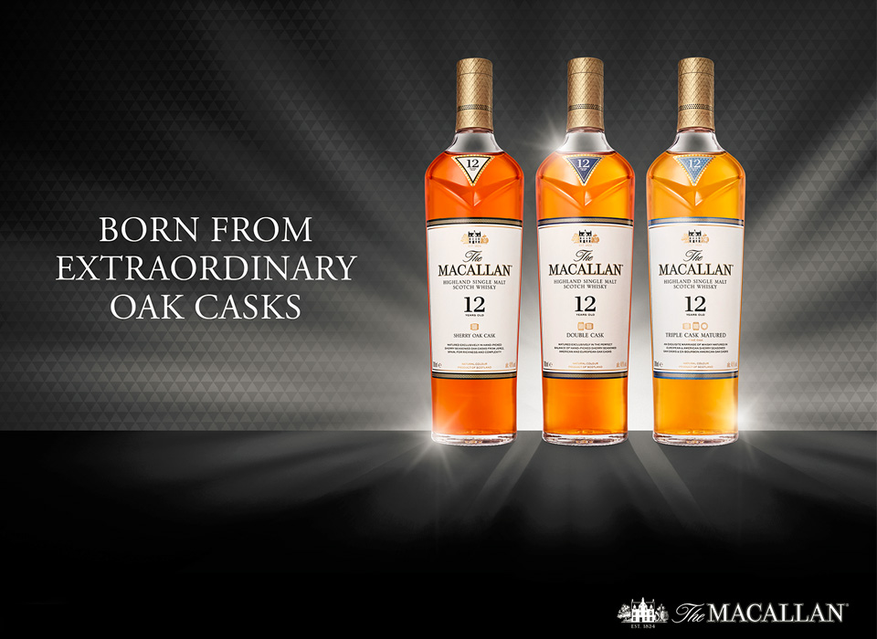 Macallan 12 sherry double Triple 1 700ml