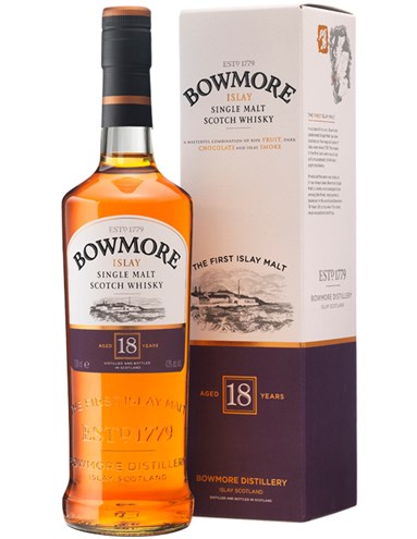 Ruou Bowmore 18 nam