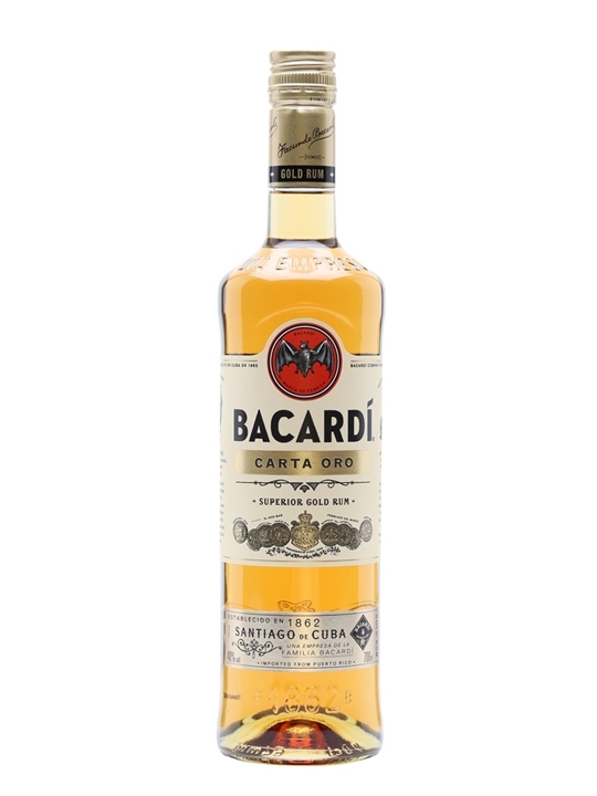 Ruou Rum Bacardi Carta Oro vang