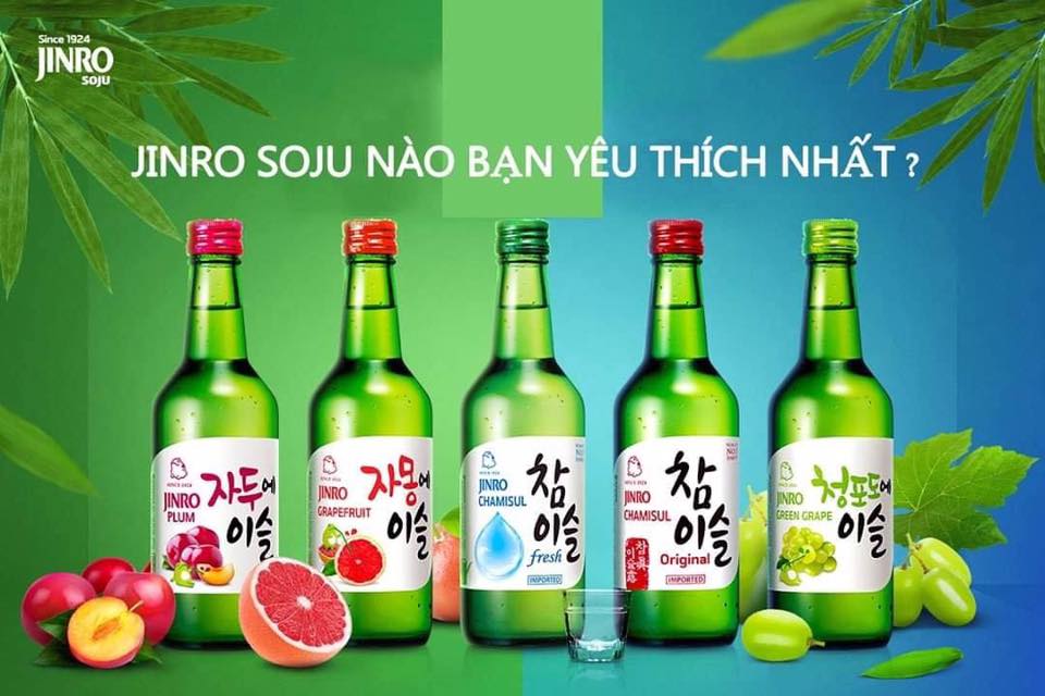 Soju các loại Vị