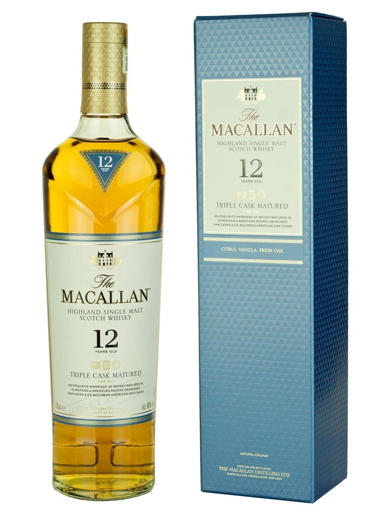 macallan 12 triple cask700ml