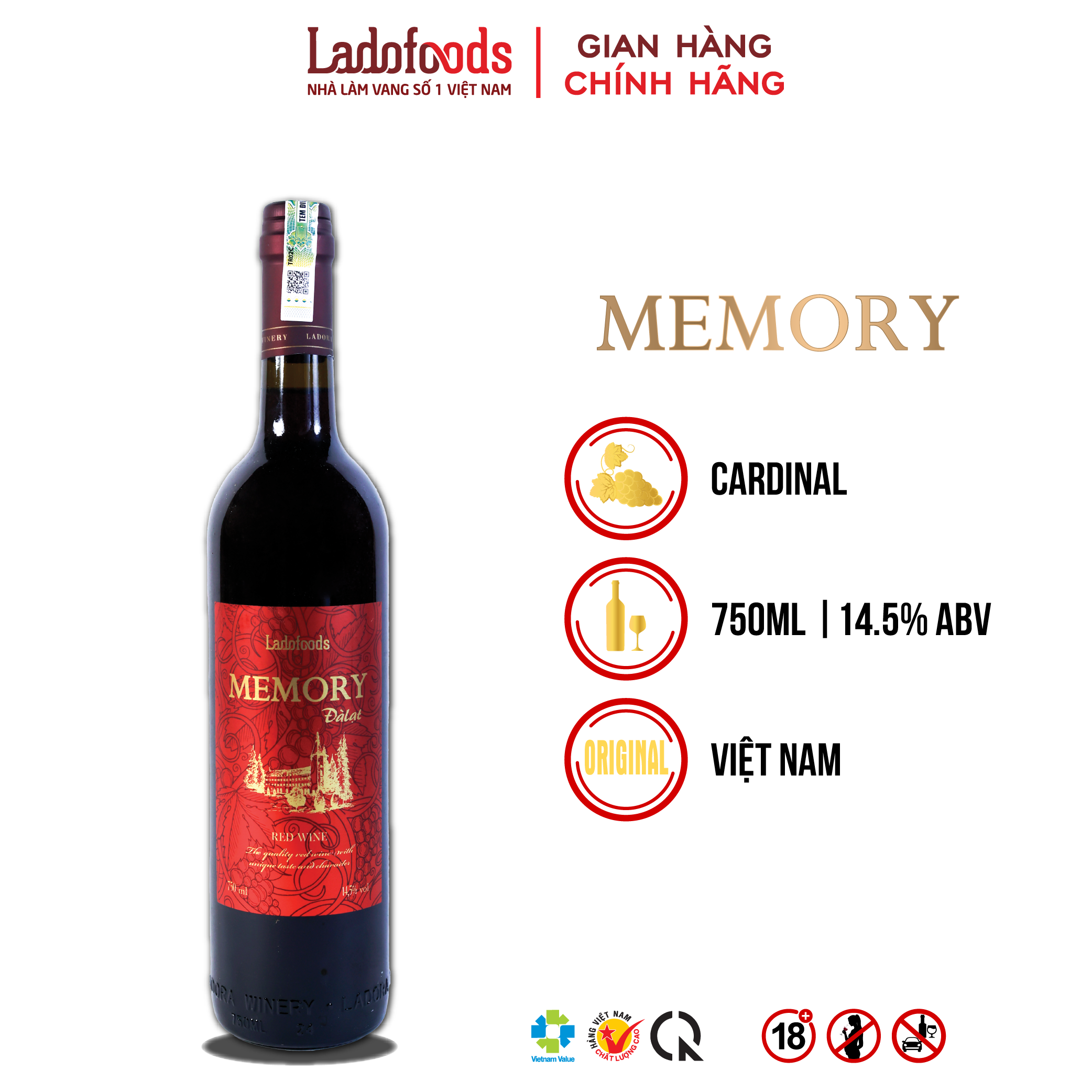 Da lat memory 750ml moi nhat