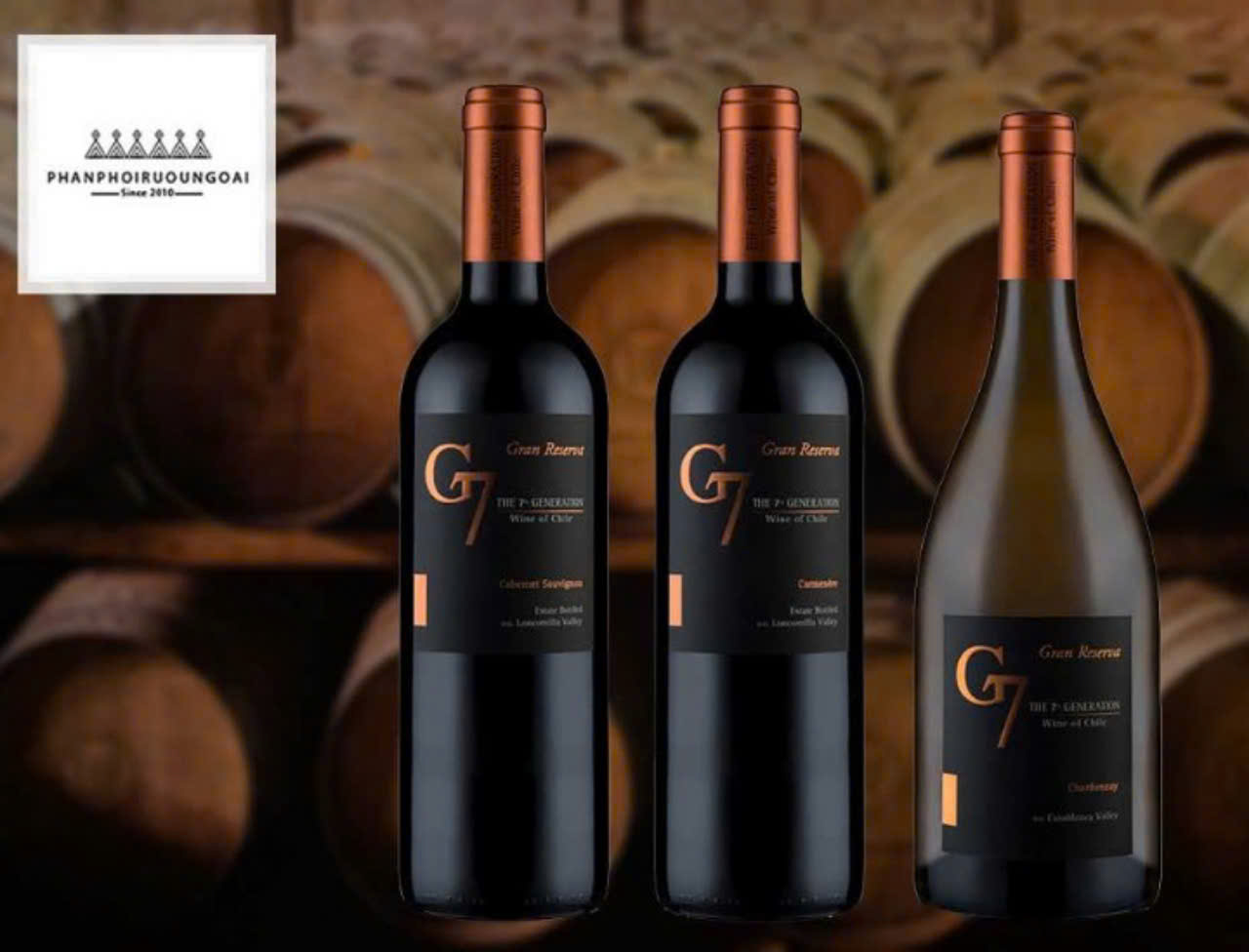 U vang Chile G7 Grand Reserva