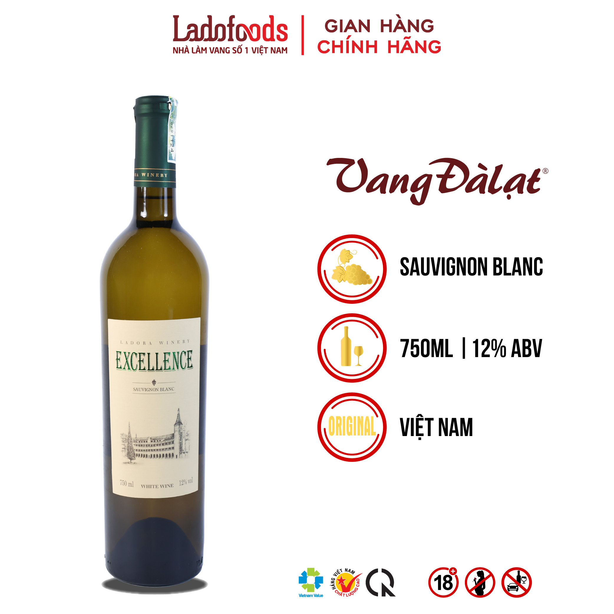 dac diem excellence white Wine