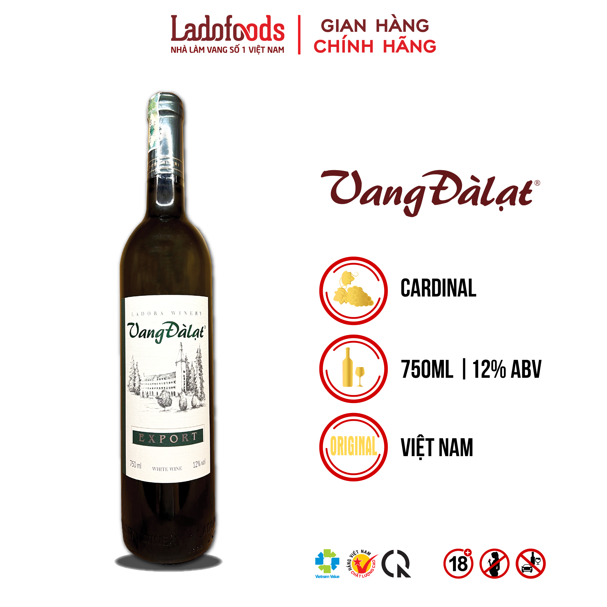 nhung dac diem noi bat cua vang export white wine